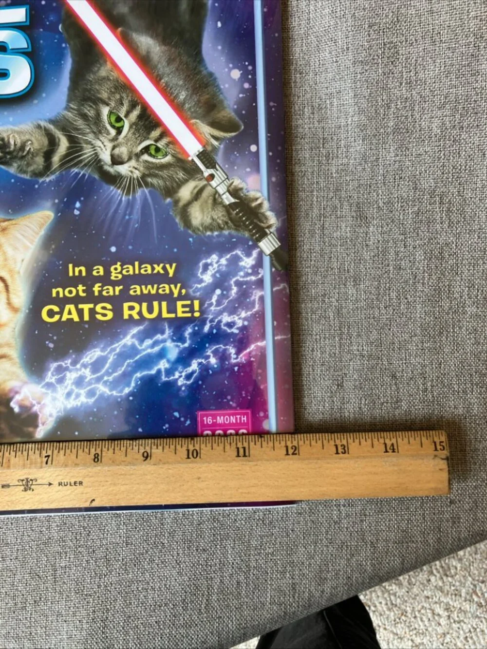 Sellers Publishing Cat Wars Galaxy 2026 Calendar New